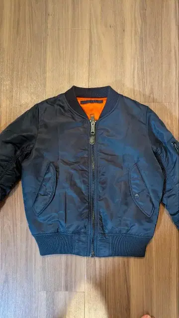 [ 컨디션 최상 ] AVIREX MA-1 플라이트 자켓 여성용 M 네이비