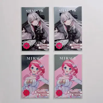 니지산지 8주년 메탈 카드 쿠라모치 메루토 이시가미 노조미