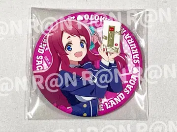 좀비랜드 사가 랩핑 기차 캔뱃지 미나모토 사쿠라 2