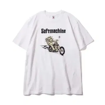 소프트 머신 SOFTMACHINE (화이트) 반팔 T셔츠 새상품 XL