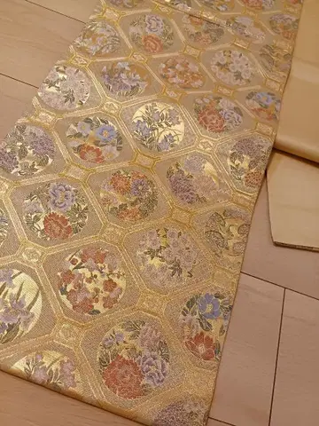 [ 방문용 ] [ 오비 ] 고전 문양 골드