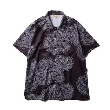 SOFTMACHINE 소프트 머신 반팔 셔츠 올 패턴 셔츠 새상품 L