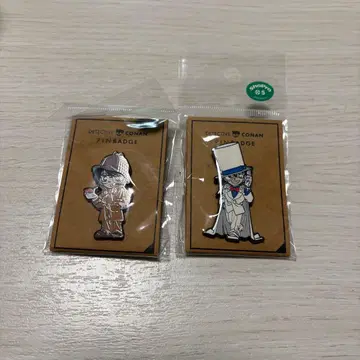 명탐정 코난 핀 배지 (탐정 의상 괴도 키드)