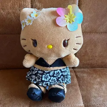 산리오 헬로키티 토코나츠 바케이션 디자인 봉제 인형 일광화상 키티