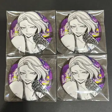 토겐안키 수계 글리터 캔뱃지 4개 세트