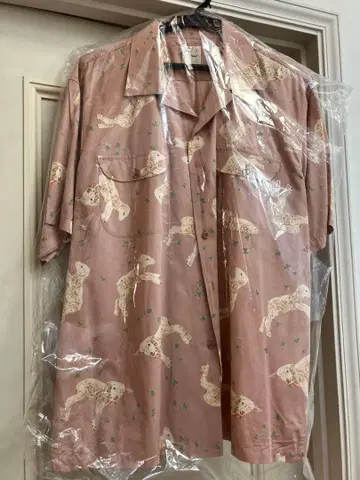 칼 헬무트 반팔 셔츠 양모 면 100% 레어 카네코 이사오 시대