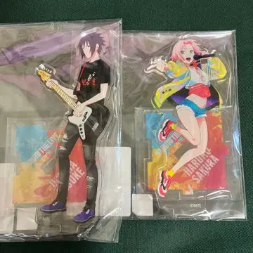 NARUTO THE LIVE 아크릴 스탠드 우치하 사스케 하루노 사쿠라