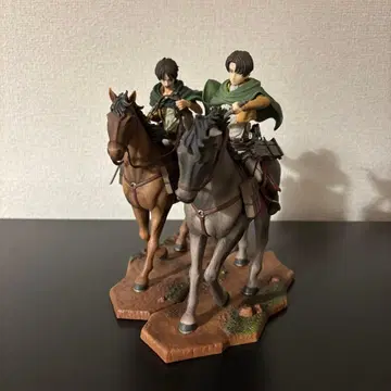 진격의 거인 피규어 벽외 조사 여자형 포획 작전 제일복권 리바이 엘렌