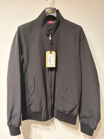 [ 새상품 ] BARACUTA G9 해링턴 자켓 38 블랙