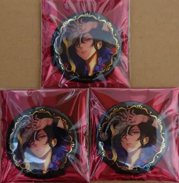 악마 집사와 검은 고양이 아쿠네코 캔뱃지 보스키