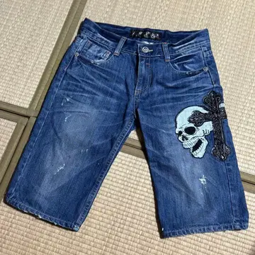 REDPEPPER 하프 데님 팬츠 30인치