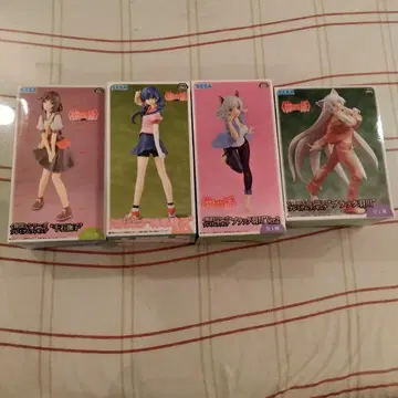 모노가타리 시리즈 프리미엄 피규어 4체 세트