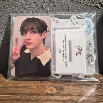 straykids 팬클럽 계속 특전 아크릴 트레이딩 카드 스탠드