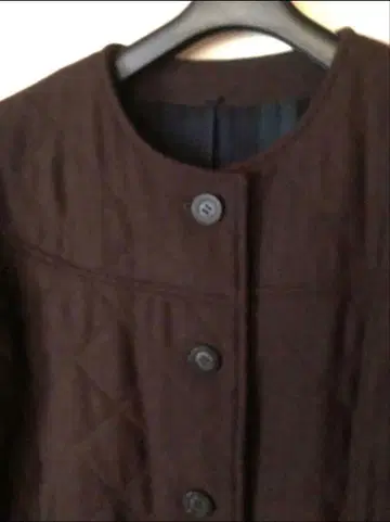 무인양품 퀼팅 코트