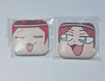 앙스타 Crazy:B 아마기 린네 모에가오 부쿠부 스퀘어 캔뱃지