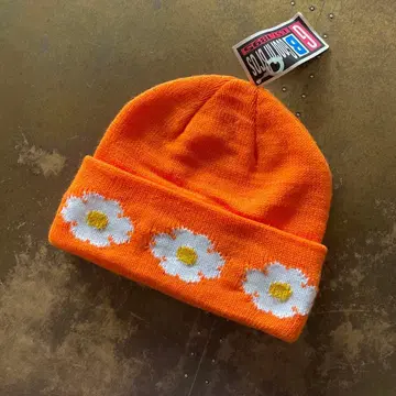데드스탁 90s Goorin Bros 니트 모자 USA제 오렌지