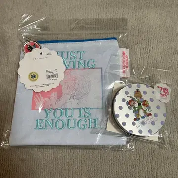 리본 70주년 x 3COINS 근처 이야기 파우치 캔 스티커 2종 세트