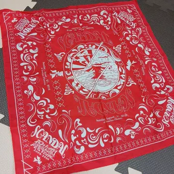 SCANDAL 반다나 빨간색 10주년