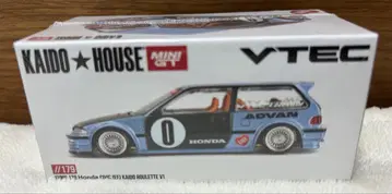 새상품 미개봉 MINI GT 시빅 EF KAIDO ROULETTE V1