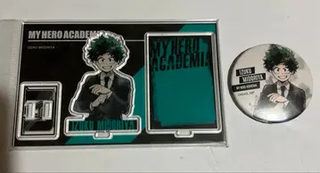 나의 히어로 아카데미아 미도리야 이즈쿠 수트 코스튬 아크릴 스탠드 캔뱃지