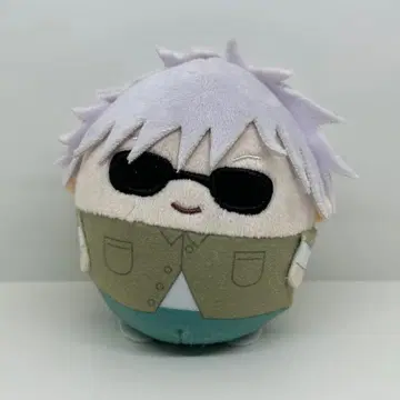 주술회전 후와코로링 3 고죠 사토루 엔딩 사복 볼체인 봉제 인형