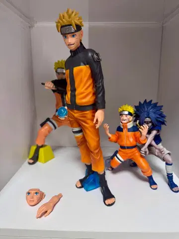 NARUTO 나루토 피규어 복수체 세트 우즈마키 나루토 사스케