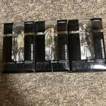 크로우즈-WORST NEXT LABEL 3개 세트