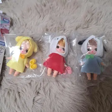 푸치 리카짱 키티 폼폼푸딩 포차코 3종 세트