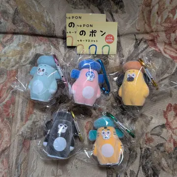 익명 배송 오히게노폰 카라비너 포함 플로키 마스코트 전 5종 컴플리트