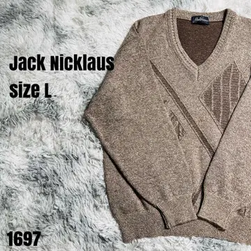Jack Nicklaus 잭 니클래스 스웨터 브라운 L 1697