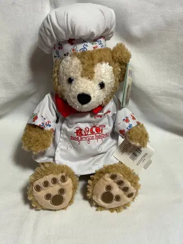 새상품 미사용 더피 봉제 인형 해외 구매 약간 작은 사이즈 셰프