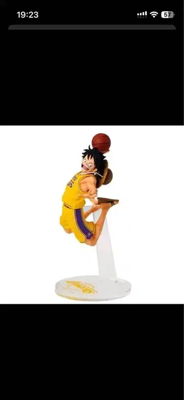 원피스 루피 NBA 피규어 레이커스