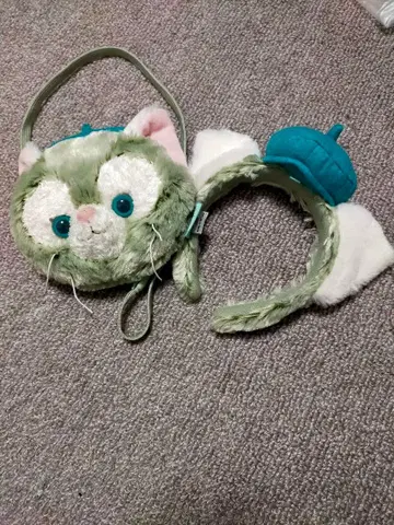 디즈니 젤라토니 패스 케이스 미니백 머리띠 2세트