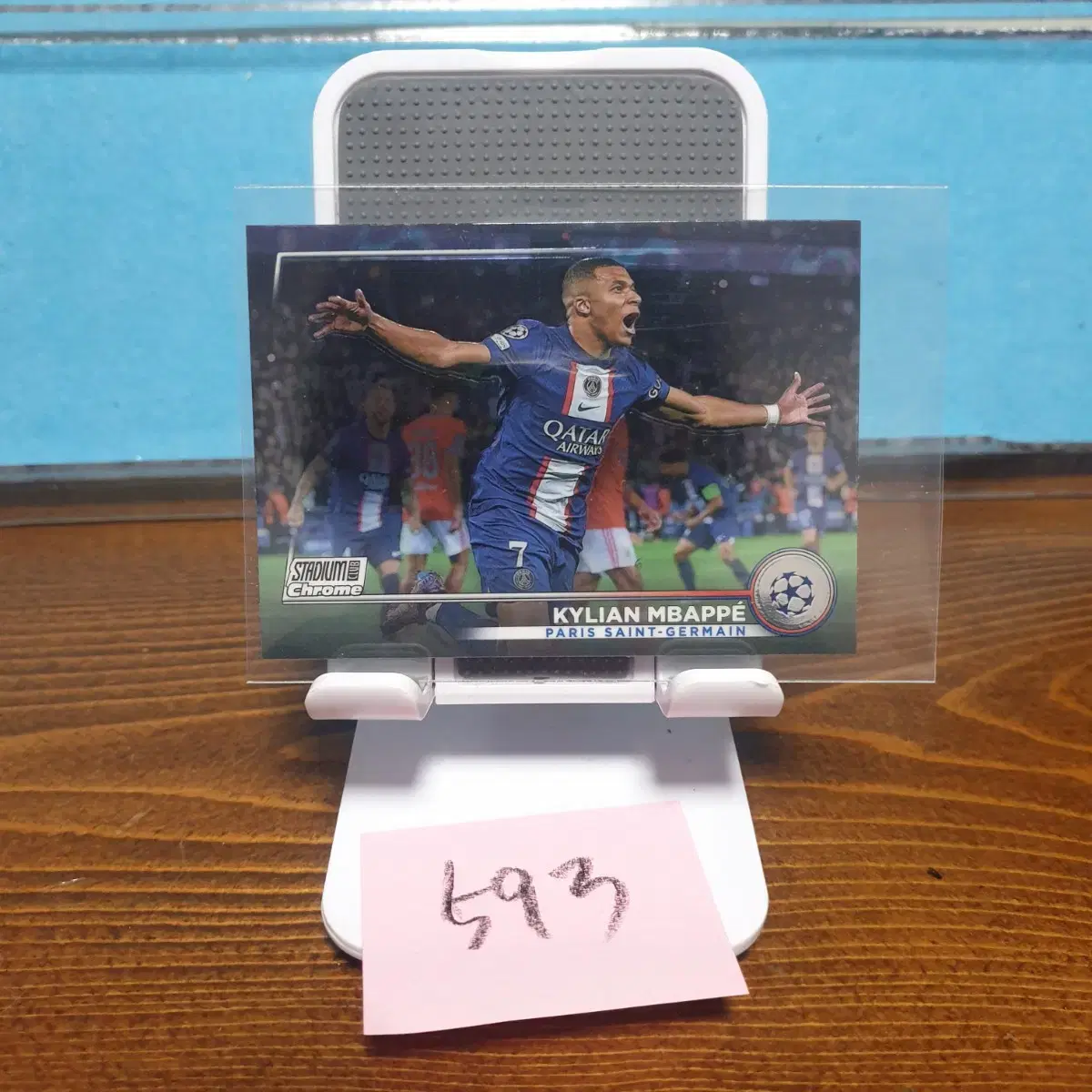 탑스 스타디움 클럽 크롬  음바페 축구카드