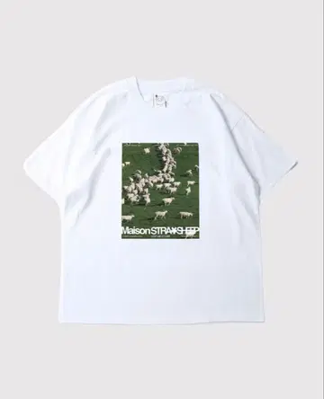 MAISON STRAYSHEEP.POP-UP POSTER TEE