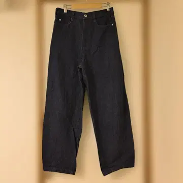 무인양품 데님 코쿤 팬츠