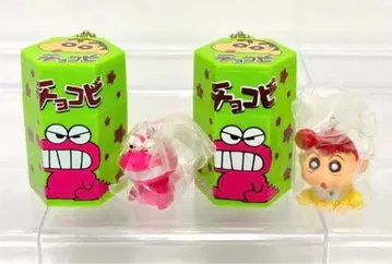 당시물 짱구는 못말려(크레용 신짱) 미니 초코비 키링 세트
