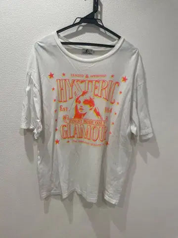 HYSTERIC GLAMOUR 티셔츠 화이트