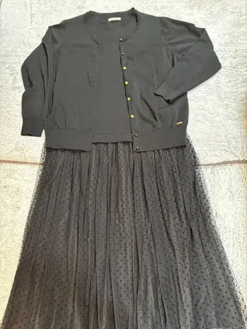 로즈 티아라 앙상블 블랙 46