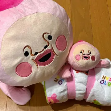 코비토즈칸 카쿠레모모지리 넨소베리 BIG 봉제 인형 담요 2종 세트