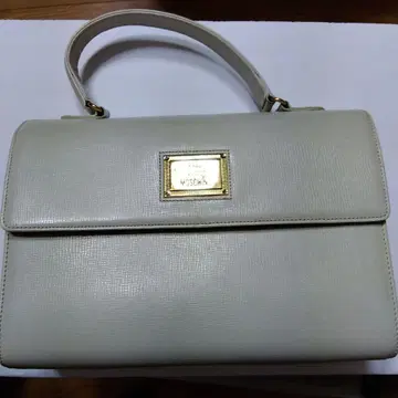 모스키노 MOSCHINO 화이트 컬러 핸드백