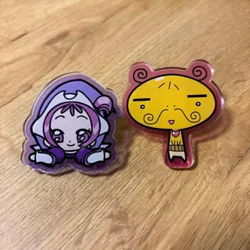 [오쟈마녀 도레미] 아크릴 클립 배지