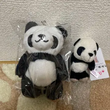 어드벤처 월드 팬더 NICI 키링 세울 수 있는 앉을 수 있는 키링