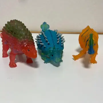 공룡 어택&co. 안드코 데아고스티니 3체 세트