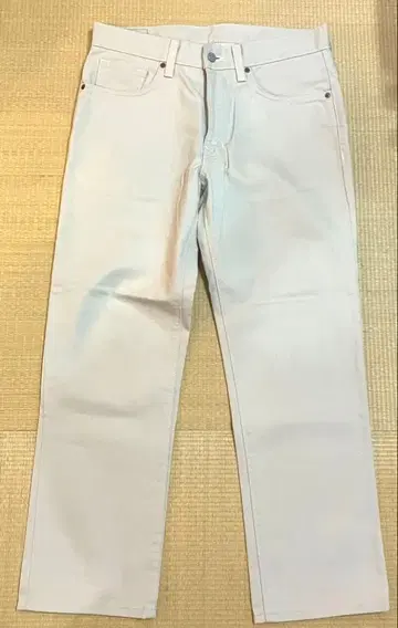 MARGARETHOWELL x EDWIN 일본제 화이트 데님 W33