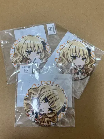 수호캐릭터 리마 캔뱃지 마루쿠지 발레코어 3개 세트