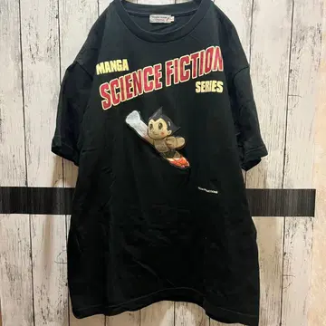 [레어] 데즈카 오사무 철완 아톰 T셔츠 L사이즈 오리지널 반팔