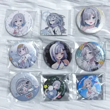 하나가메 스미레 캔뱃지 모음