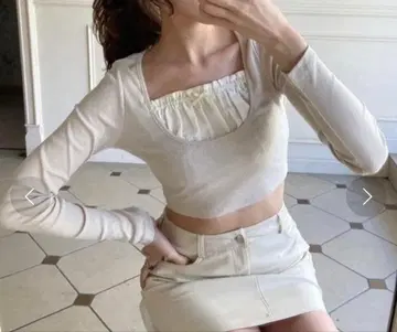 epine Ucutfrill 레이어드 탑스 베이지