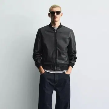 ZARAMAN 경량 페이크 가죽 자켓